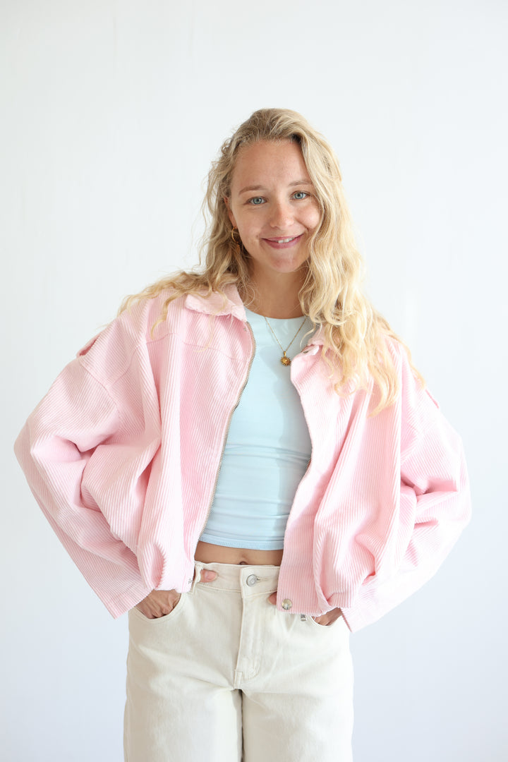 Cord Bomber Jacket