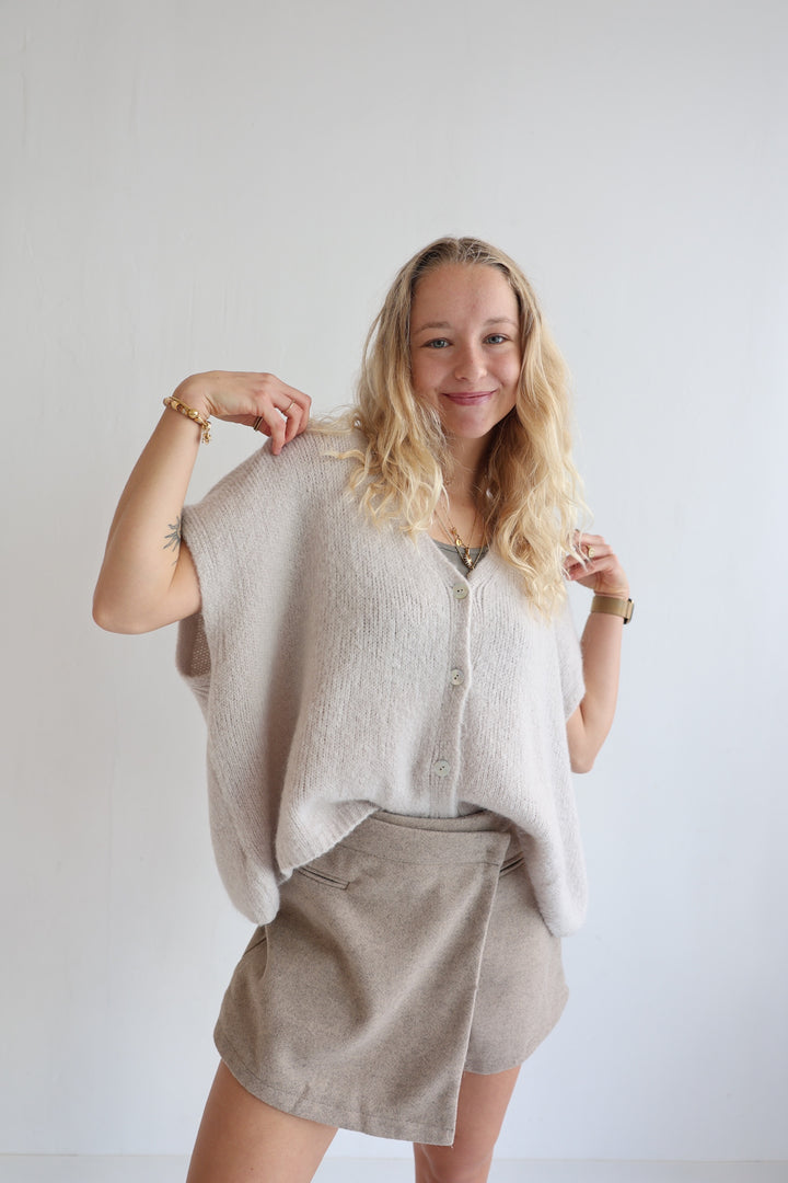 Lockere Pullunder-Weste Gina