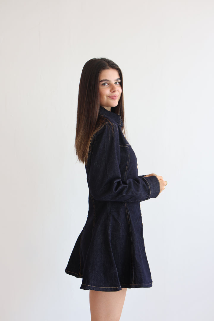 Denim Belle Mini Dress