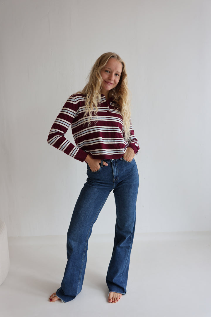Fine Stripes Long Polo