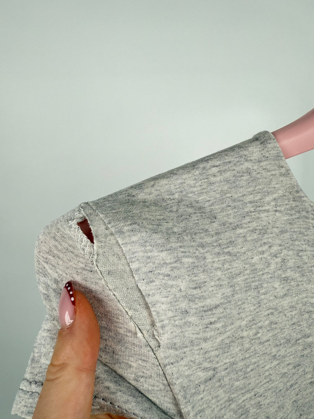 T-SHIRT SIMPLY SEAMLESS HELLGRAU (B-WARE)