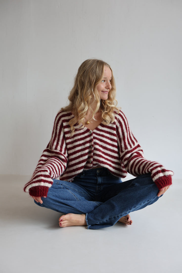 Gestreifter Cardigan Cosima