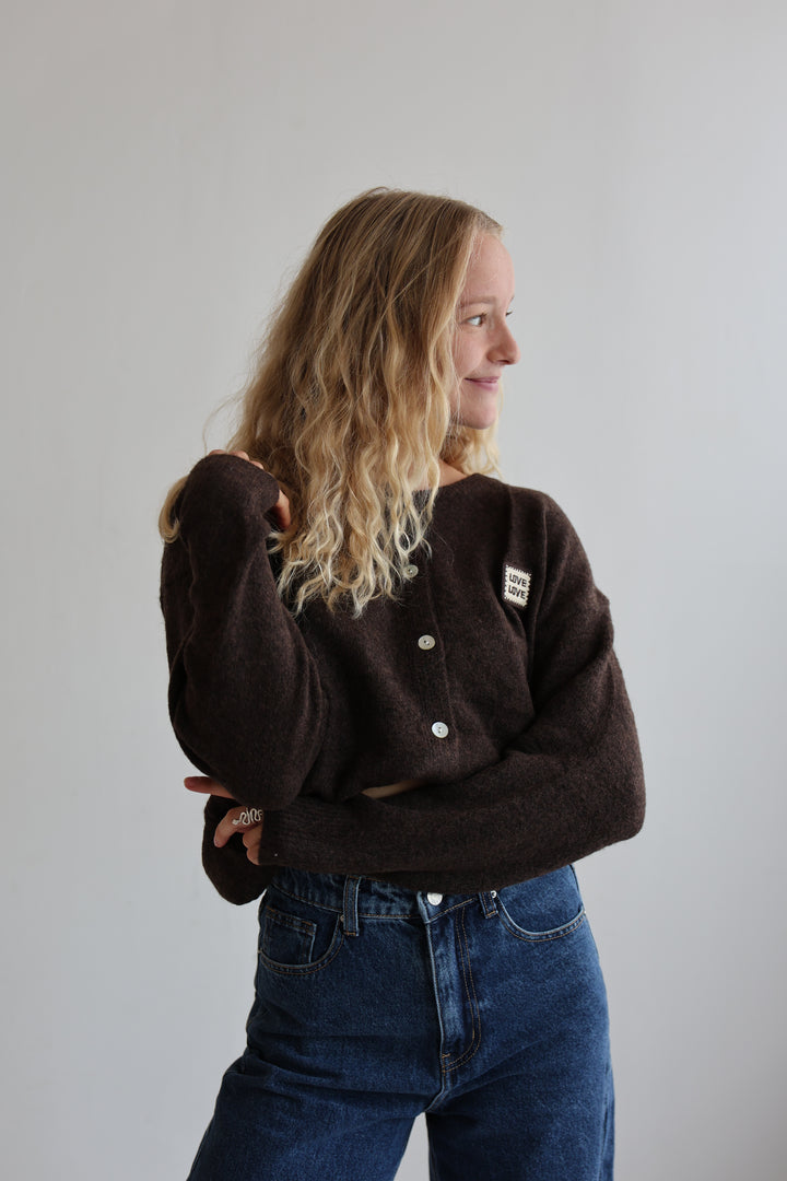 Strickjacke Love is Love