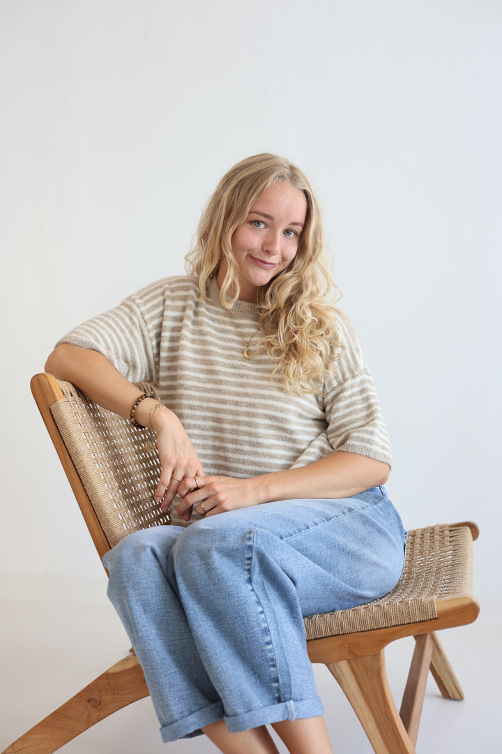 Dreamy Short-Sleeve Knit