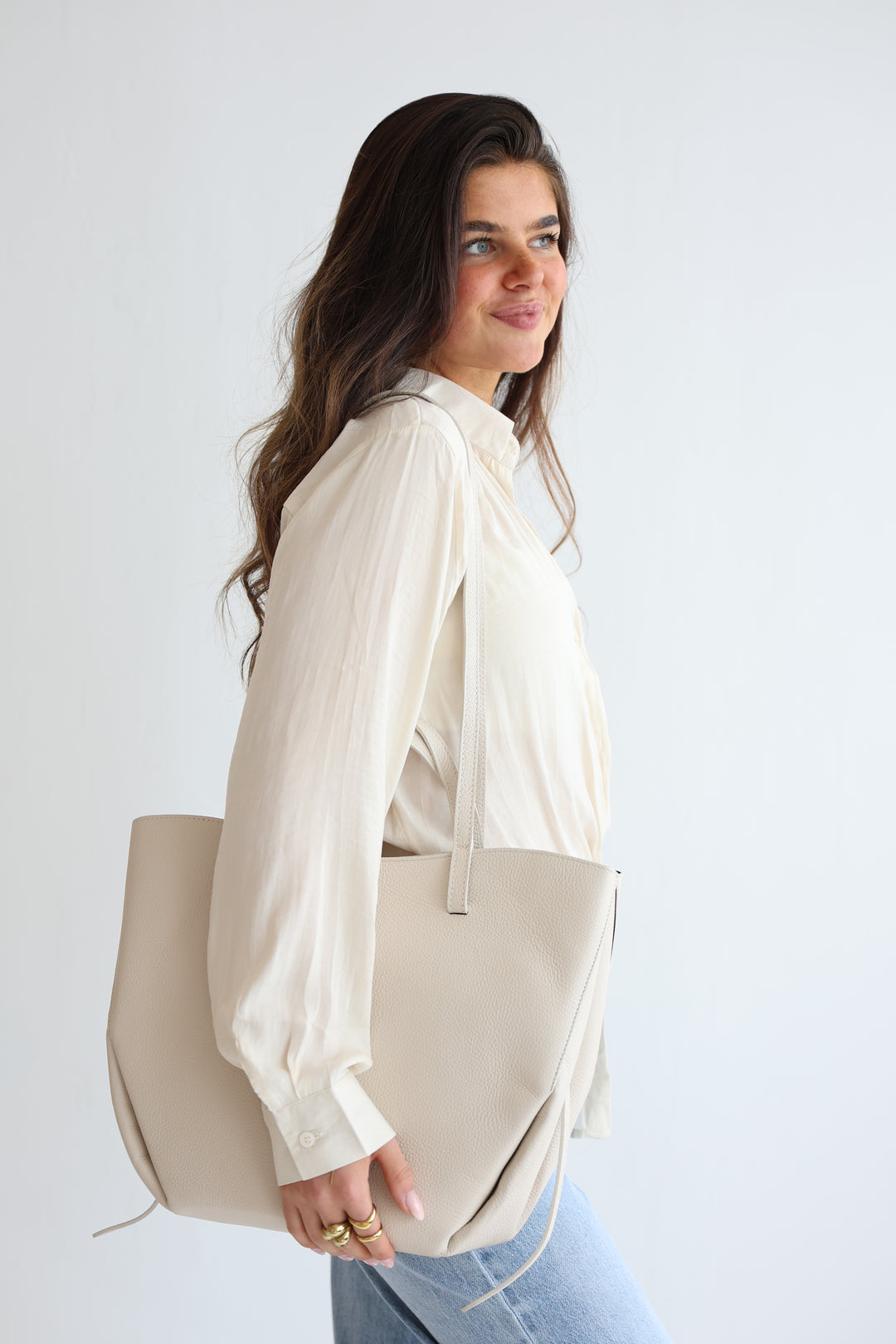 Timeless Leather Tote Bag