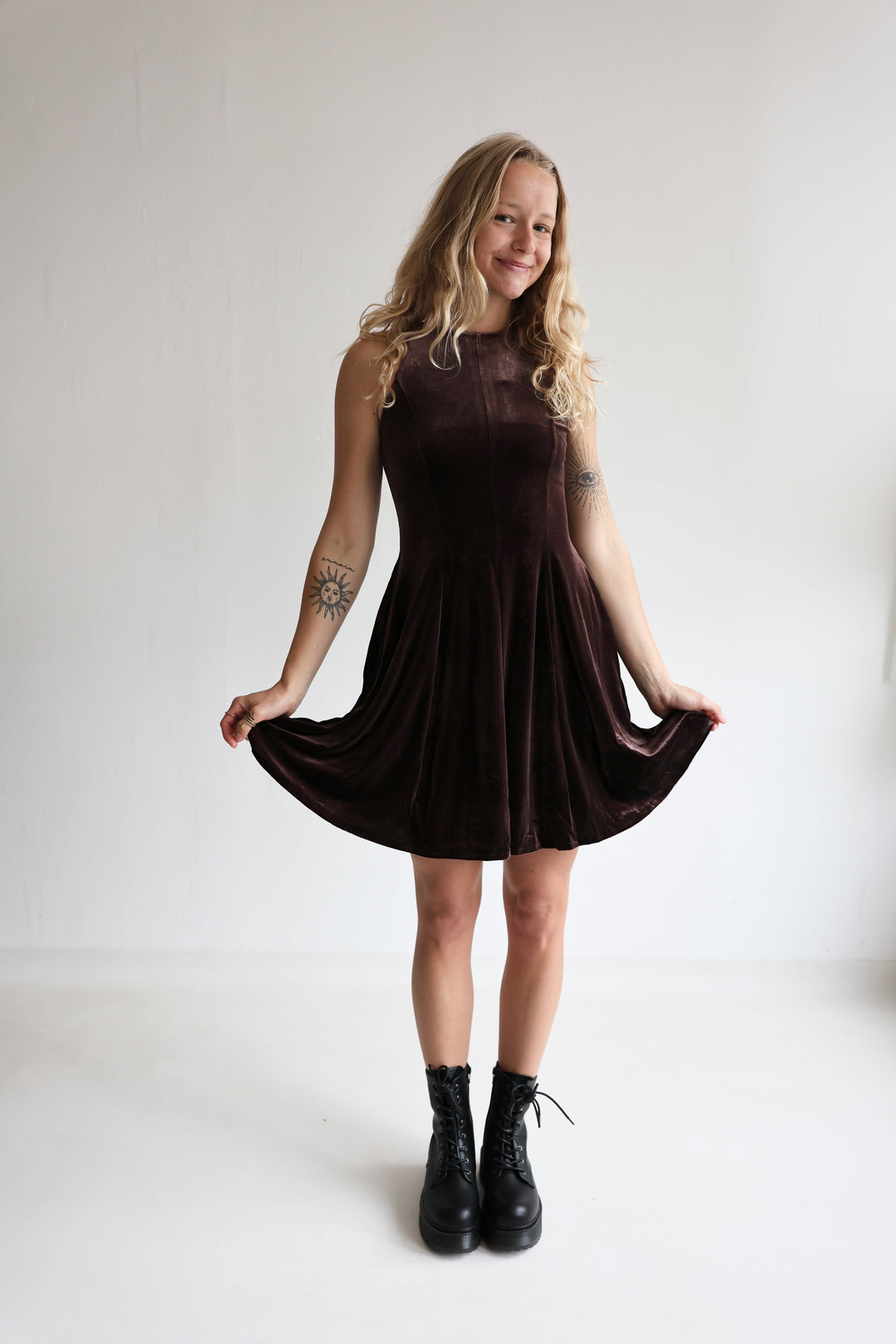Velvet Edge Dress