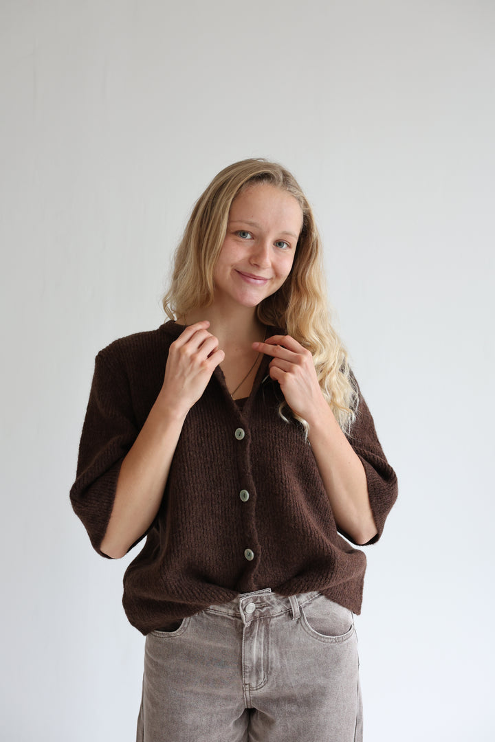Kurzarm Cardigan Jolina