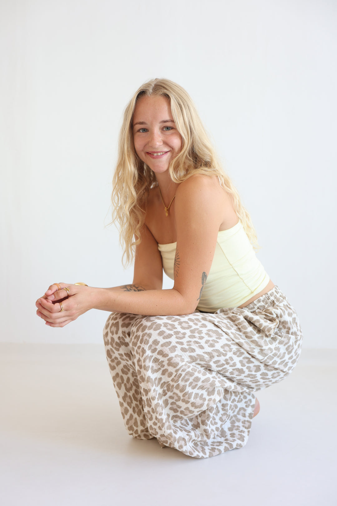 Musselinhose Timeless Leopard