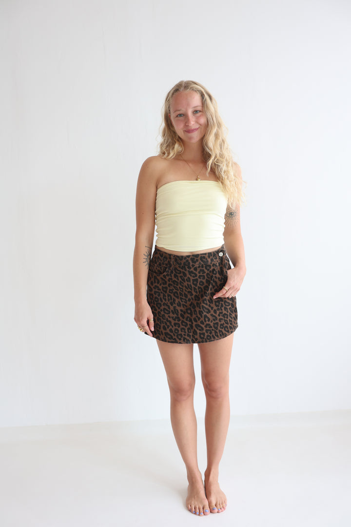 Wildside Leopard Skirt