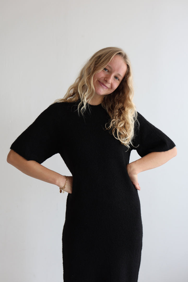 Langes Strickkleid Nuna