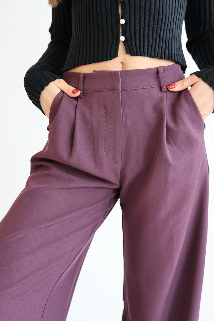 Bundfaltenhose Casual Look