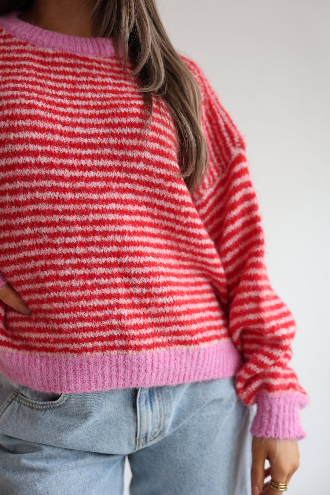 Gestreifter Pullover Moodline Knit