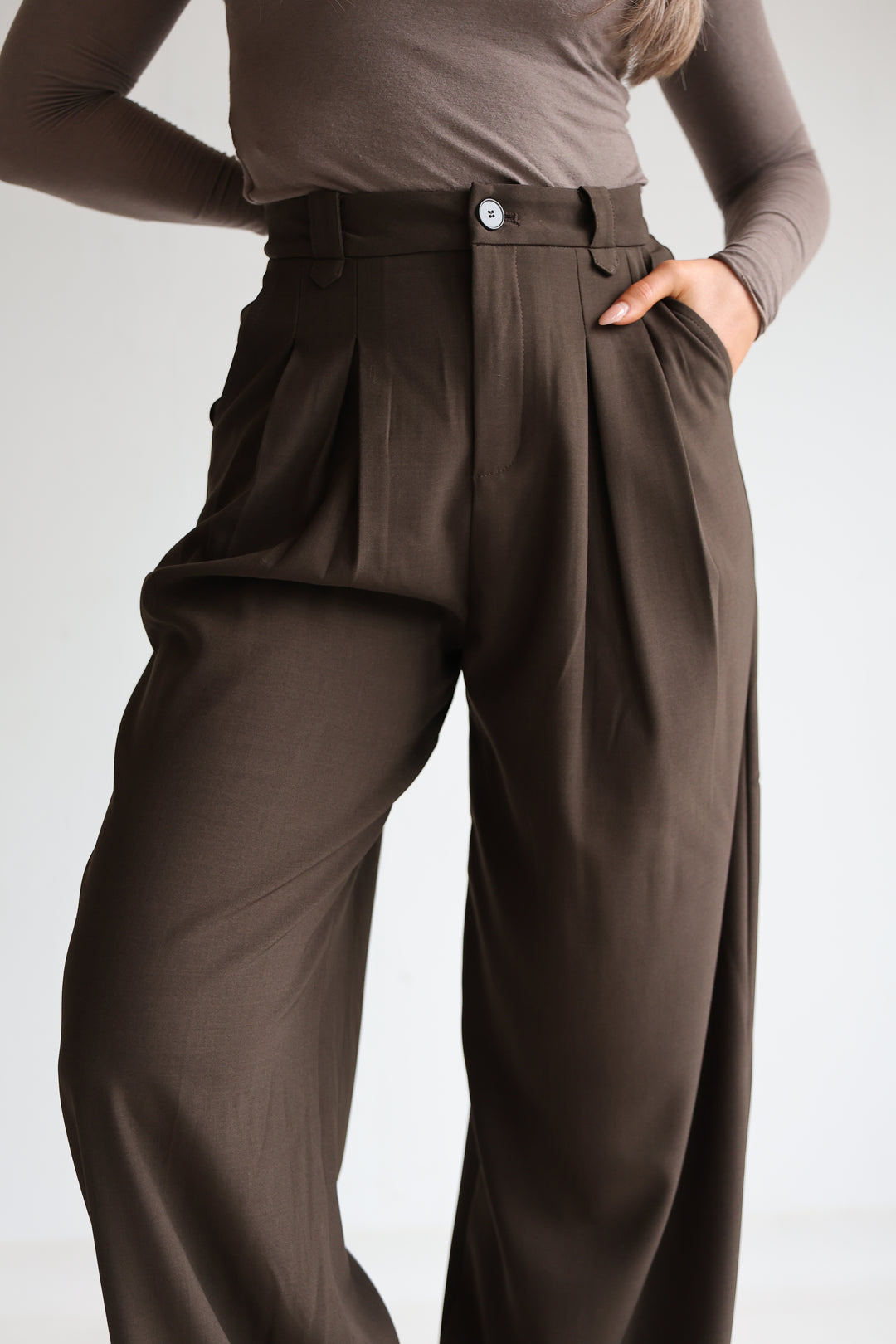 Bundfaltenhose Serena