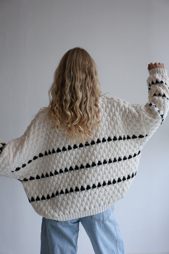 Bubble Knit Pullover