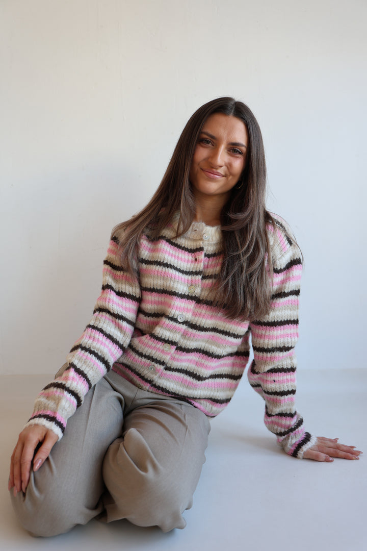 Candy Stripe Cardigan