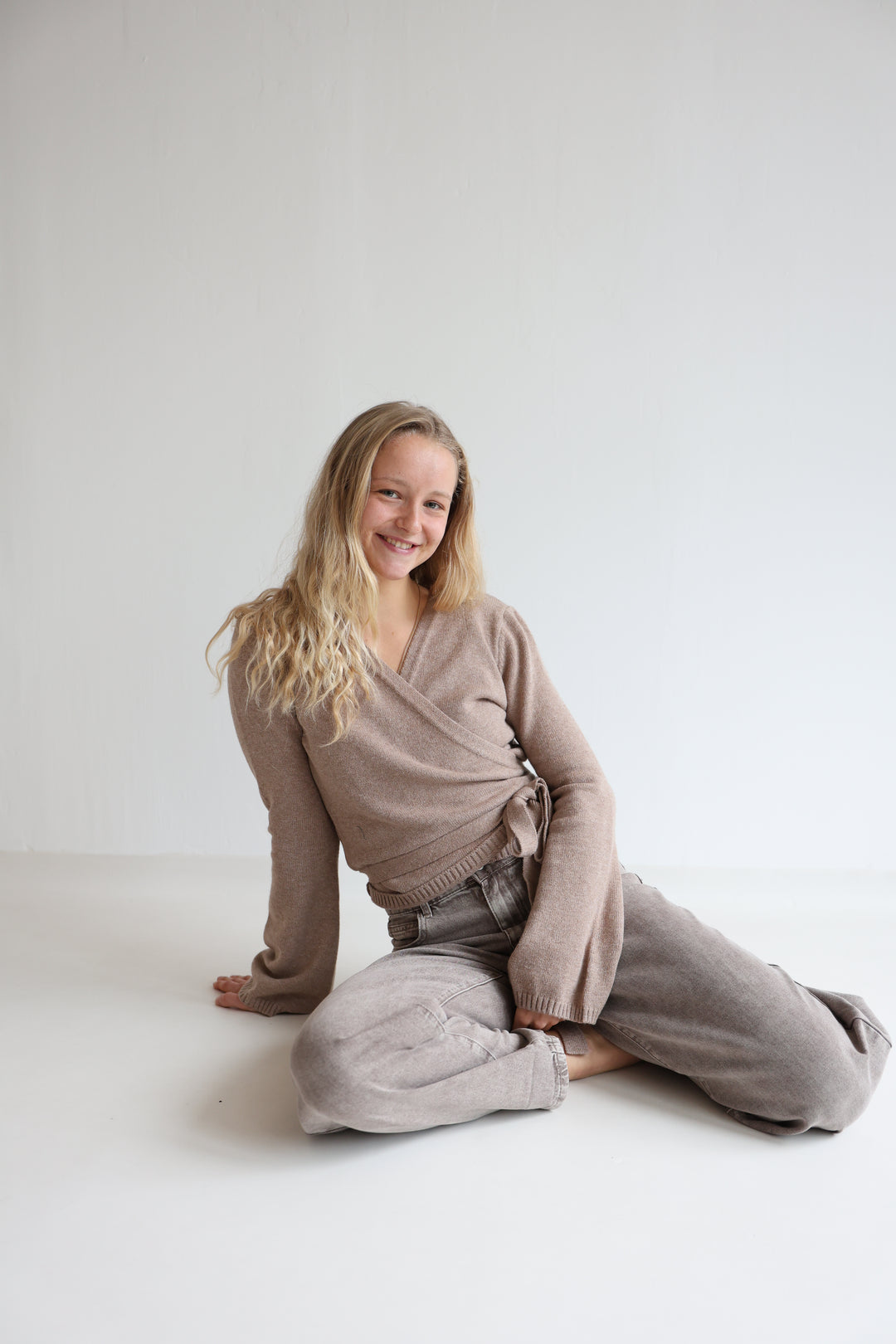 Soft Lounge Wickelcardigan
