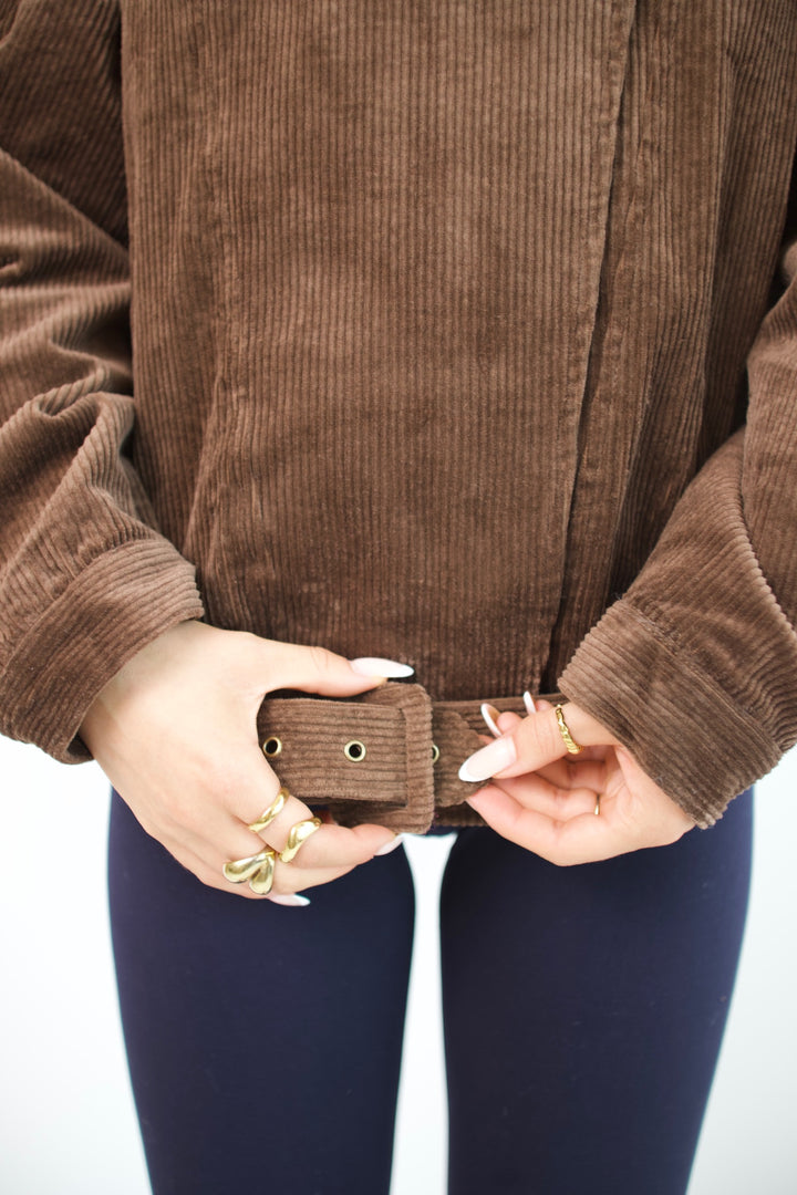 Windswept Cord Jacket