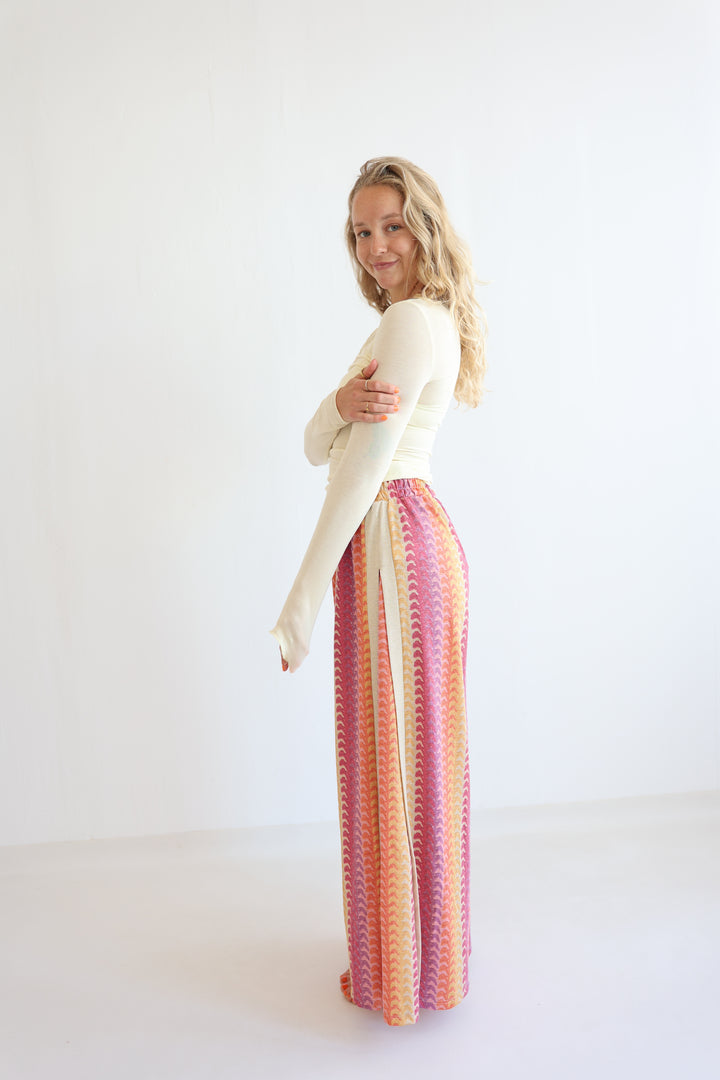 Colorful flowy Pants
