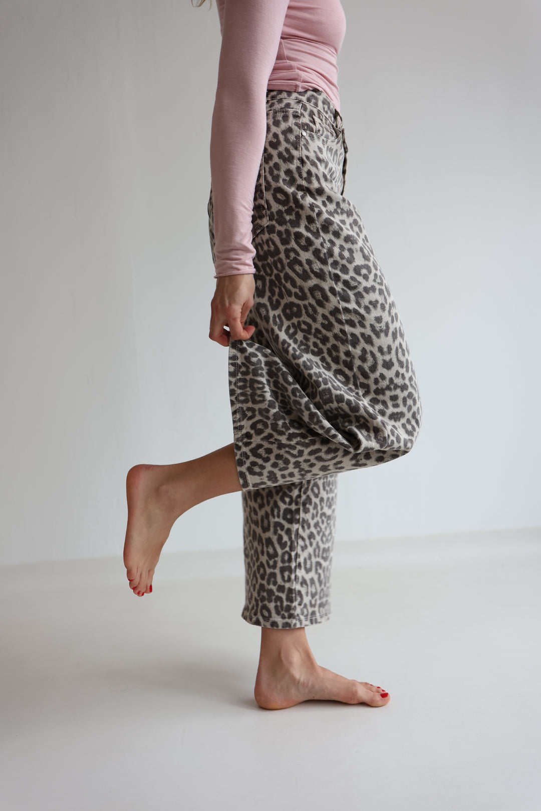 Short Wide Leg Jeans Leo Love