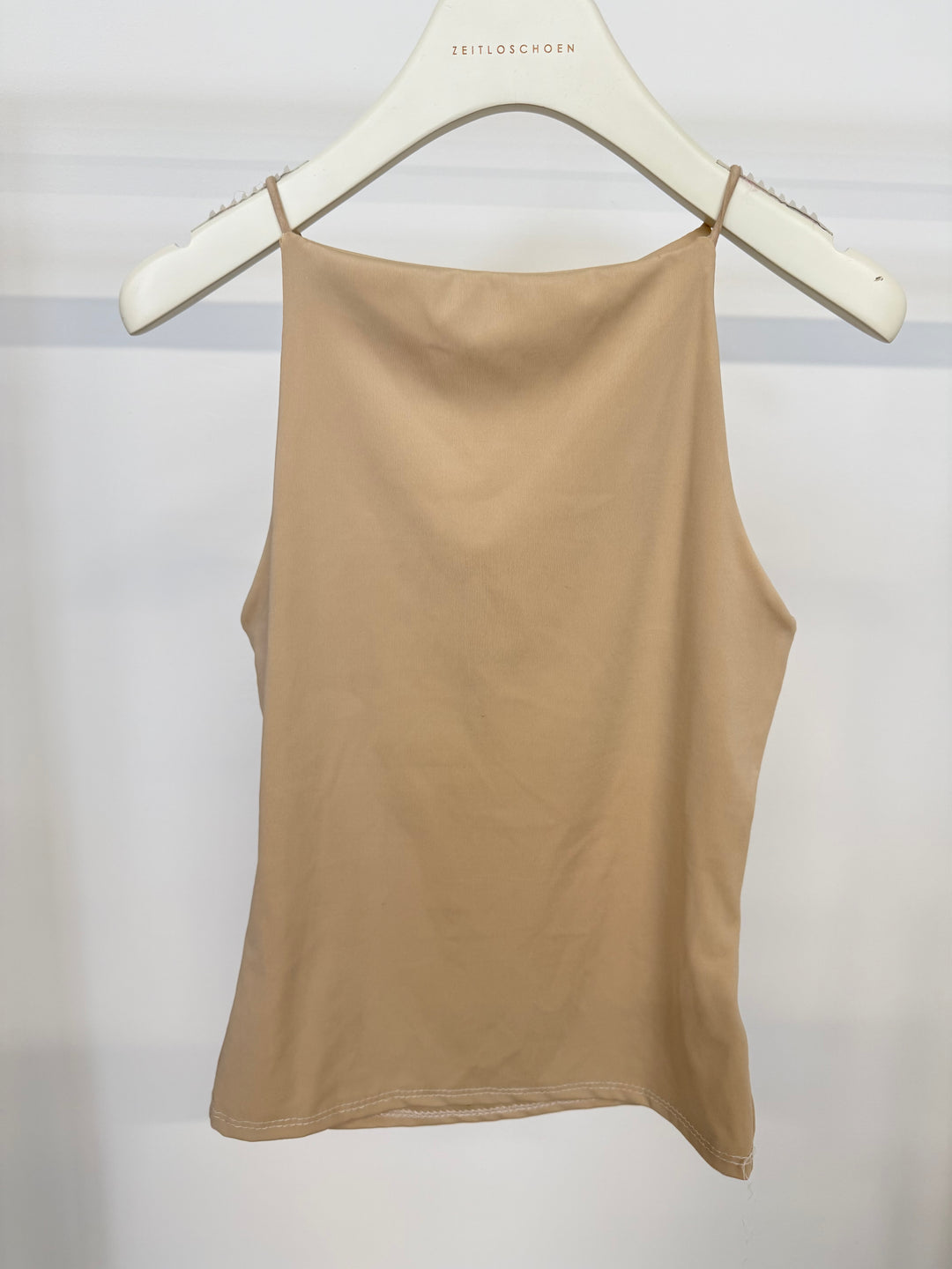 TOP MIT SPAGHETTITRÄGERN BEIGE GR.L/40 (B-WARE)