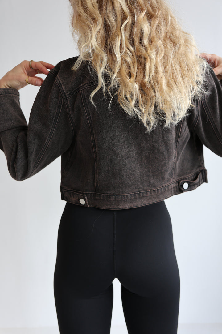 Cropped Denim Jacket Harvest