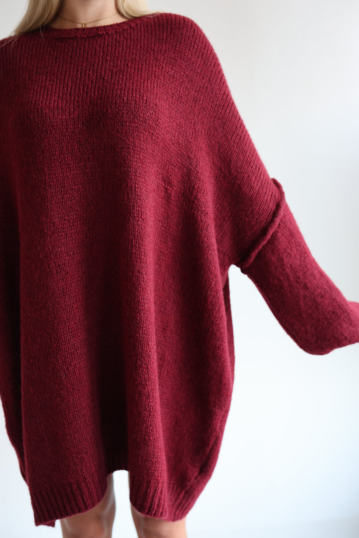 Langer Oversize Pullover Mary