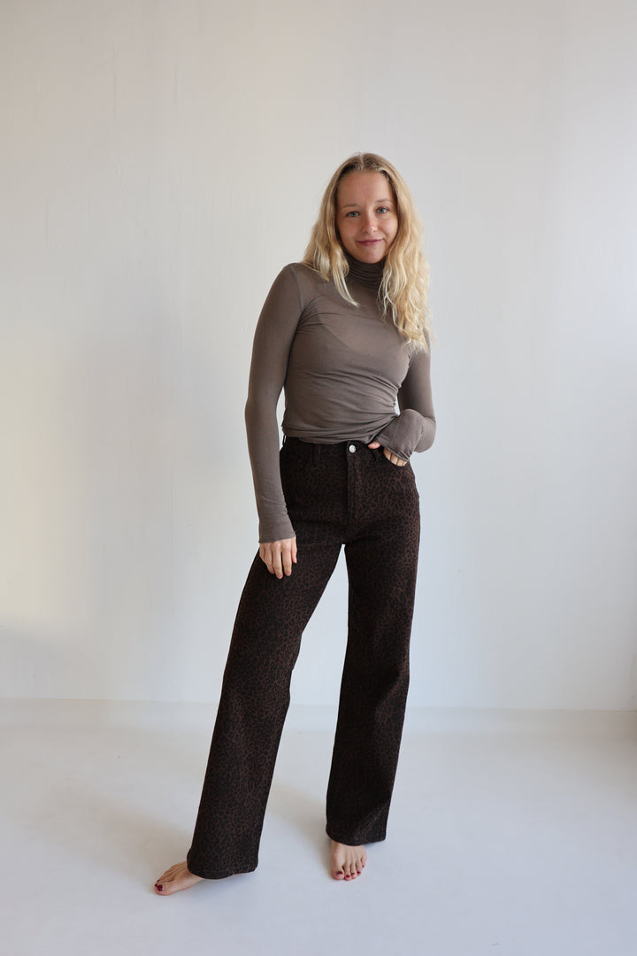 Straight Fit Jeans Wild Choco