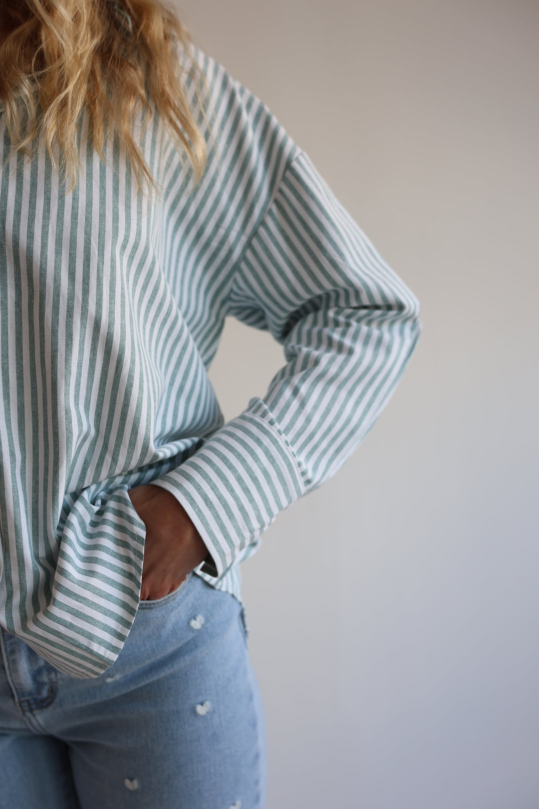 Striped Cotton Blouse
