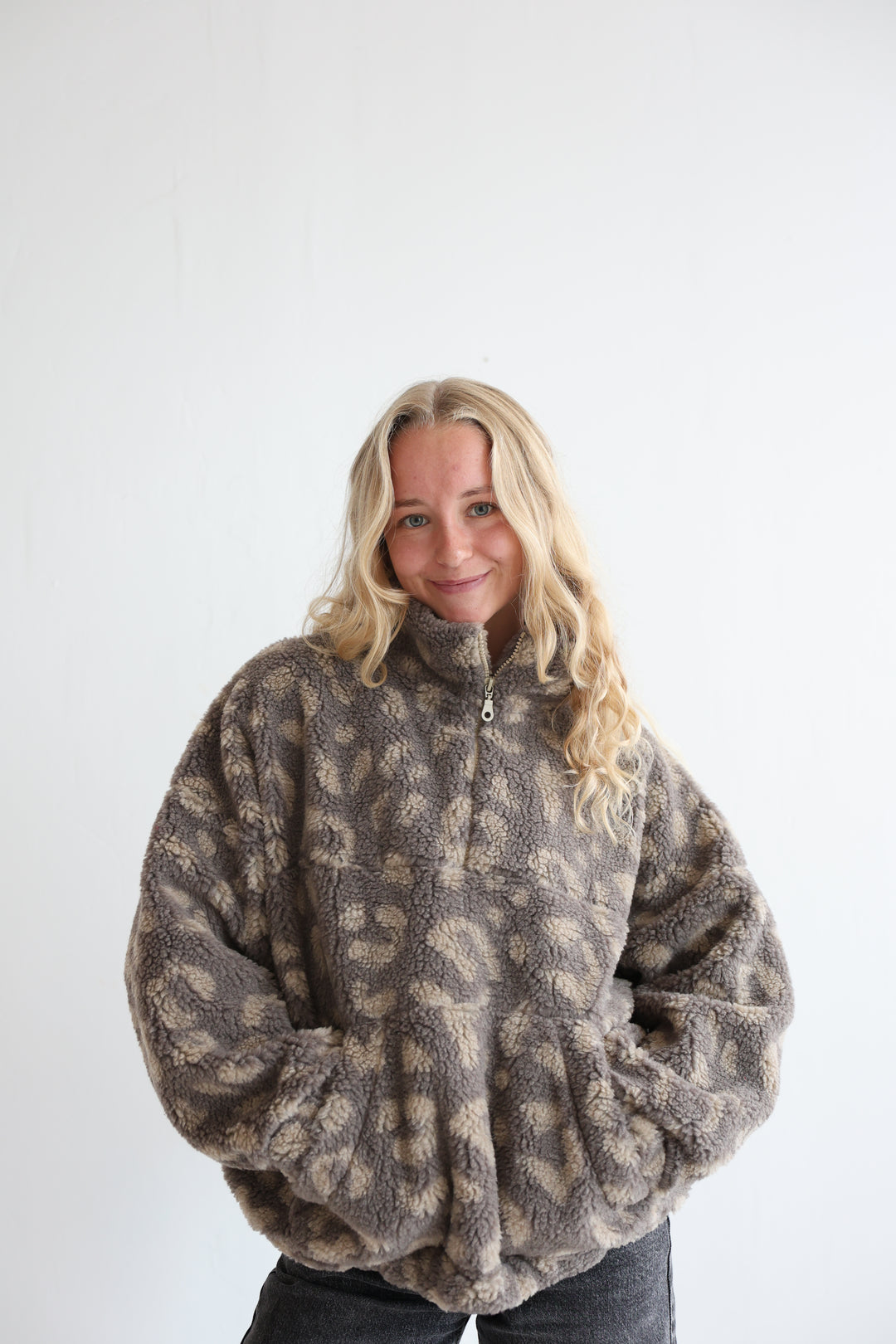 Cozy Leo Fleece Hoodie