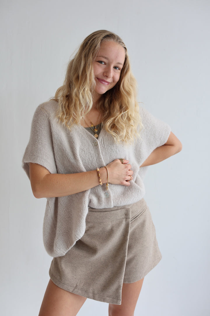 Lockere Pullunder-Weste Gina