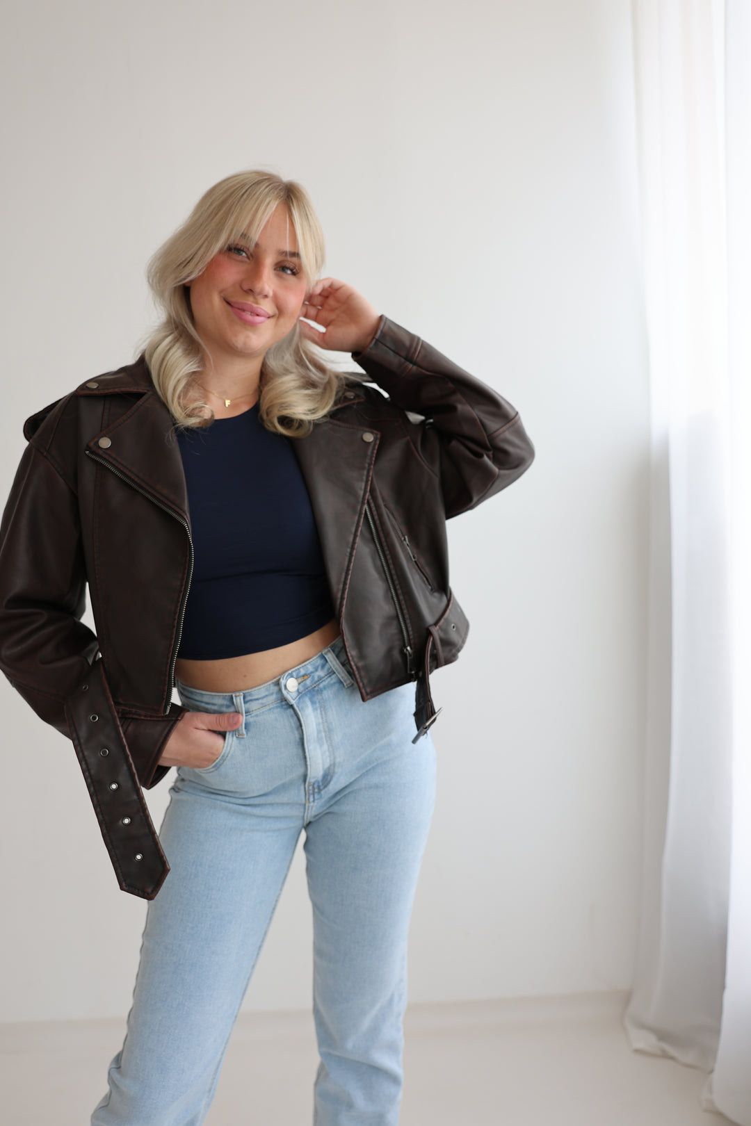 Short Lederjacket Famous