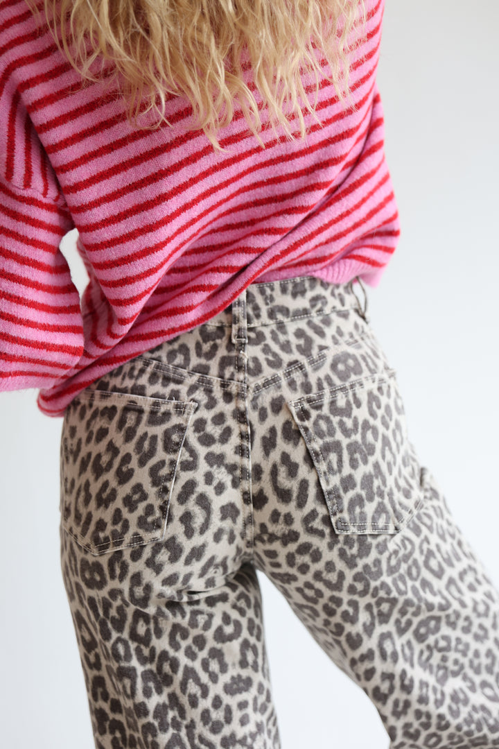 Short Wide Leg Jeans Leo Love