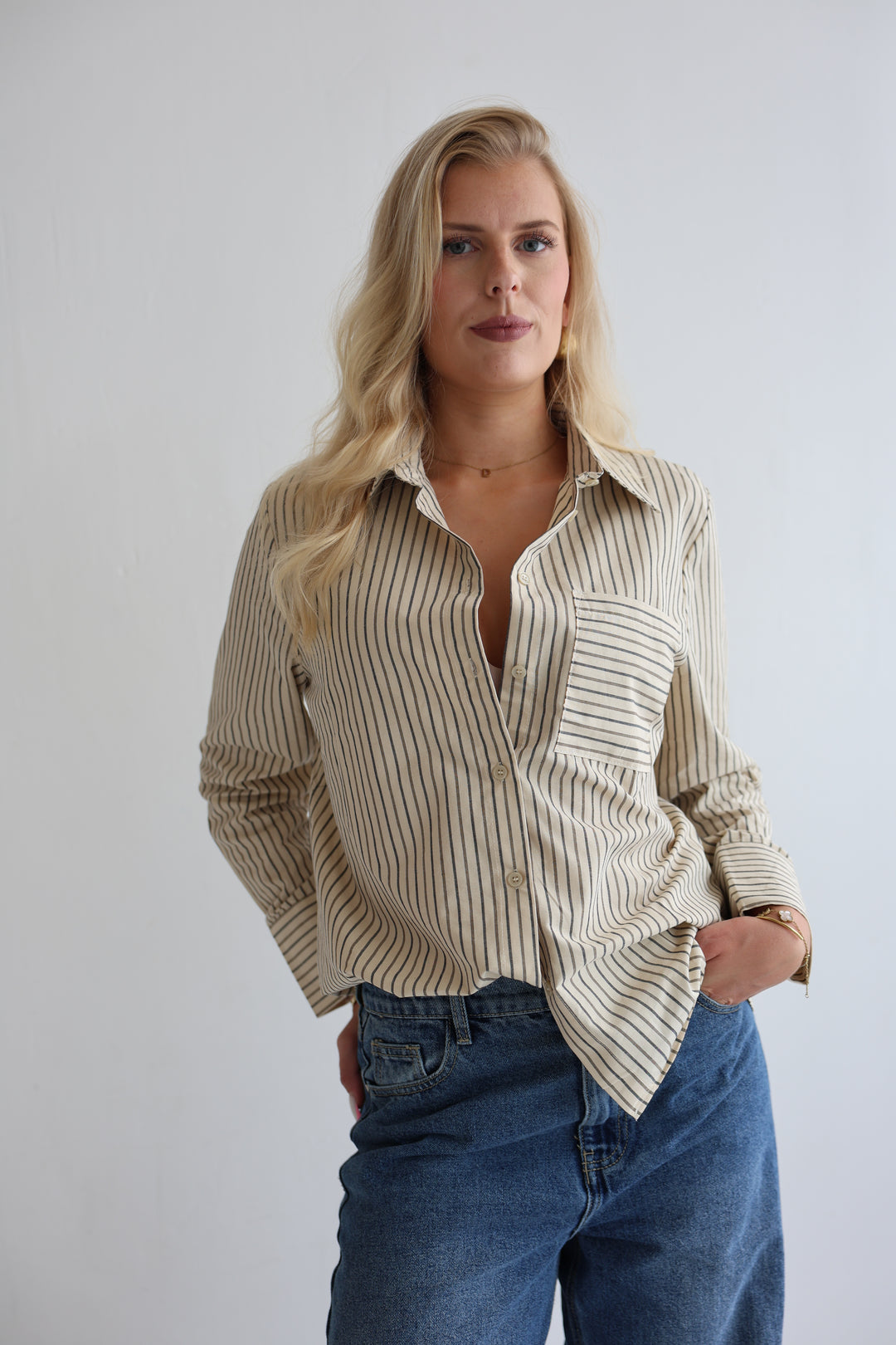 Gestreifte Bluse Timeless