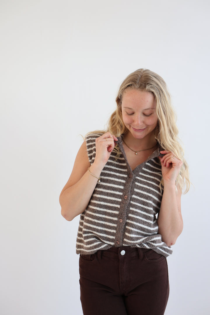 Gestreifte Weste Josephine