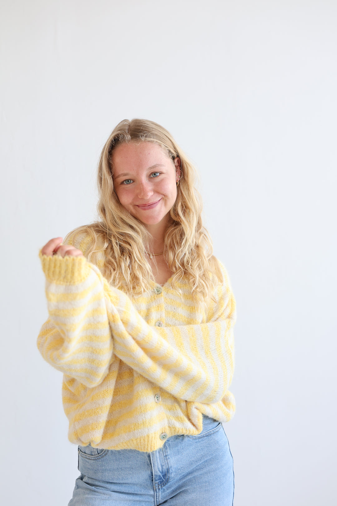 Gestreifter Cardigan Cosima