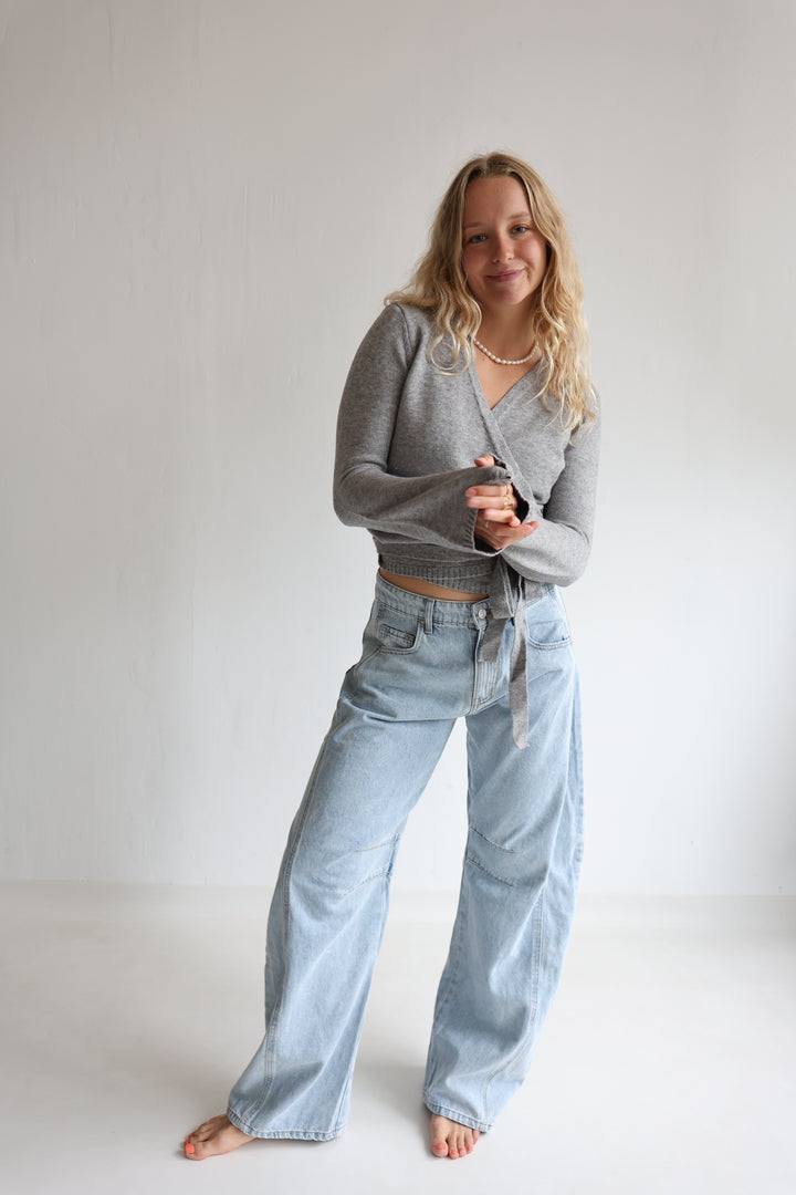 Soft Lounge Wickelcardigan