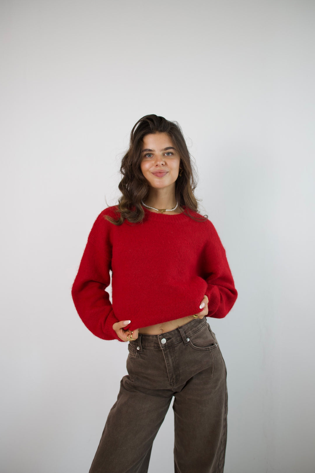 Red Velvet Cloud Sweater