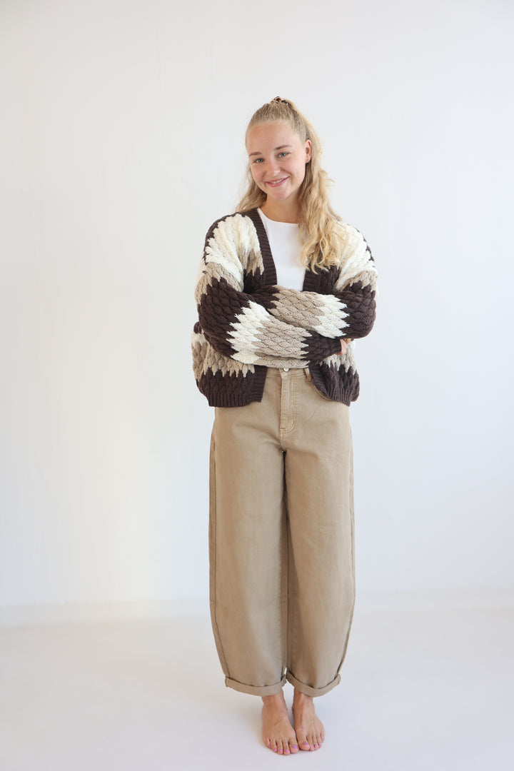 Winter Bloom Cardigan