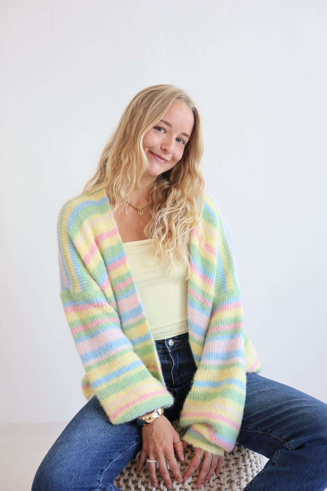 Cotton Candy Cardigan