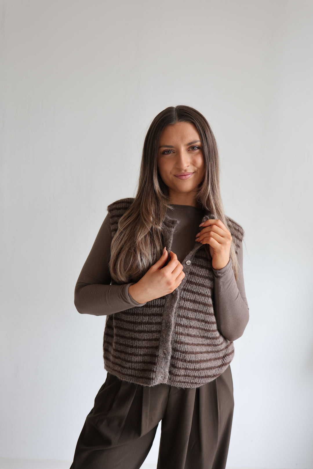 Gestreifte Weste Josephine