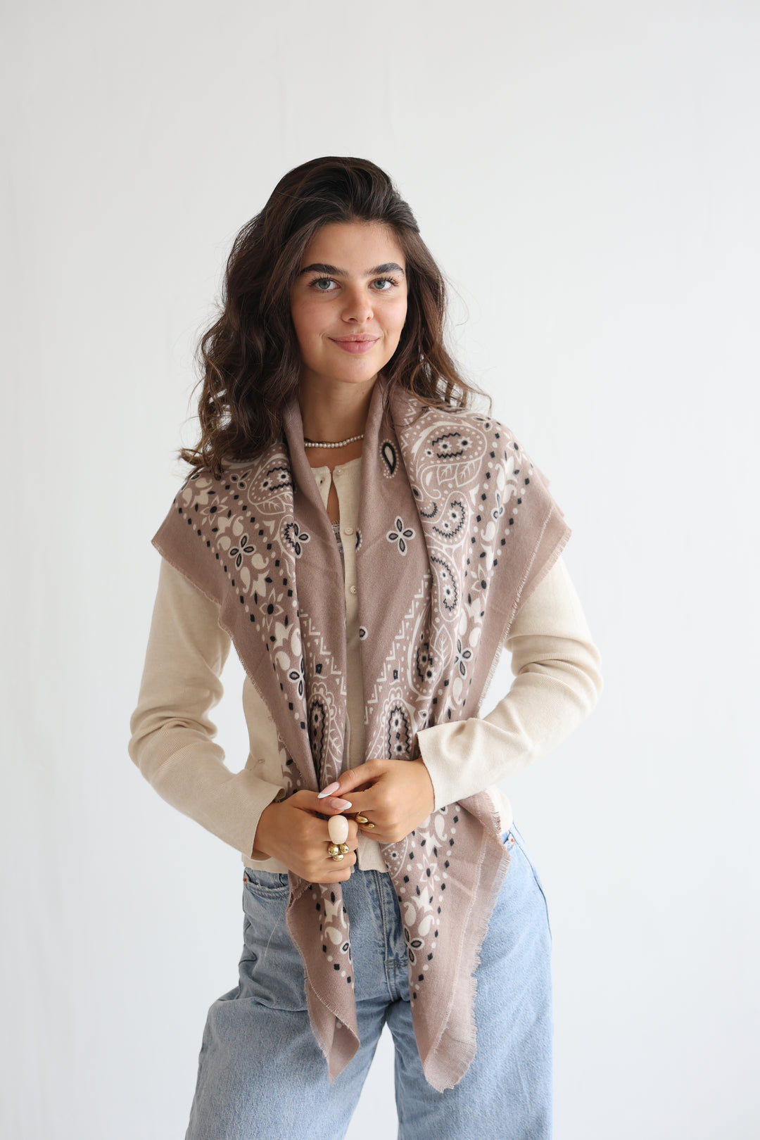 Vintage Paisley Scarf