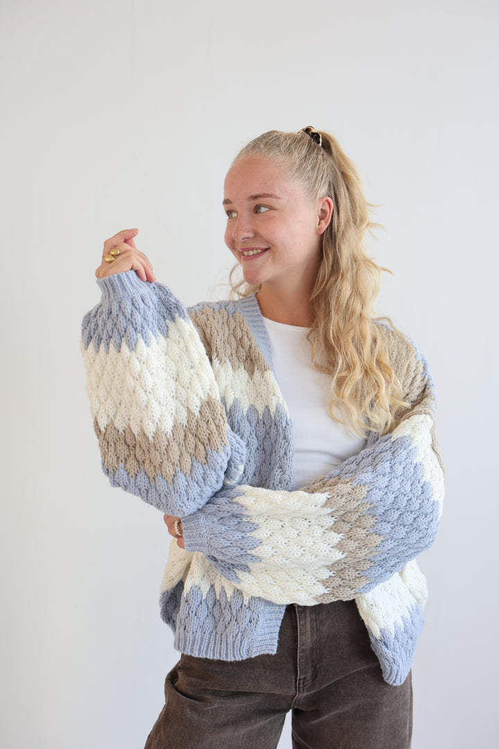 Winter Bloom Cardigan
