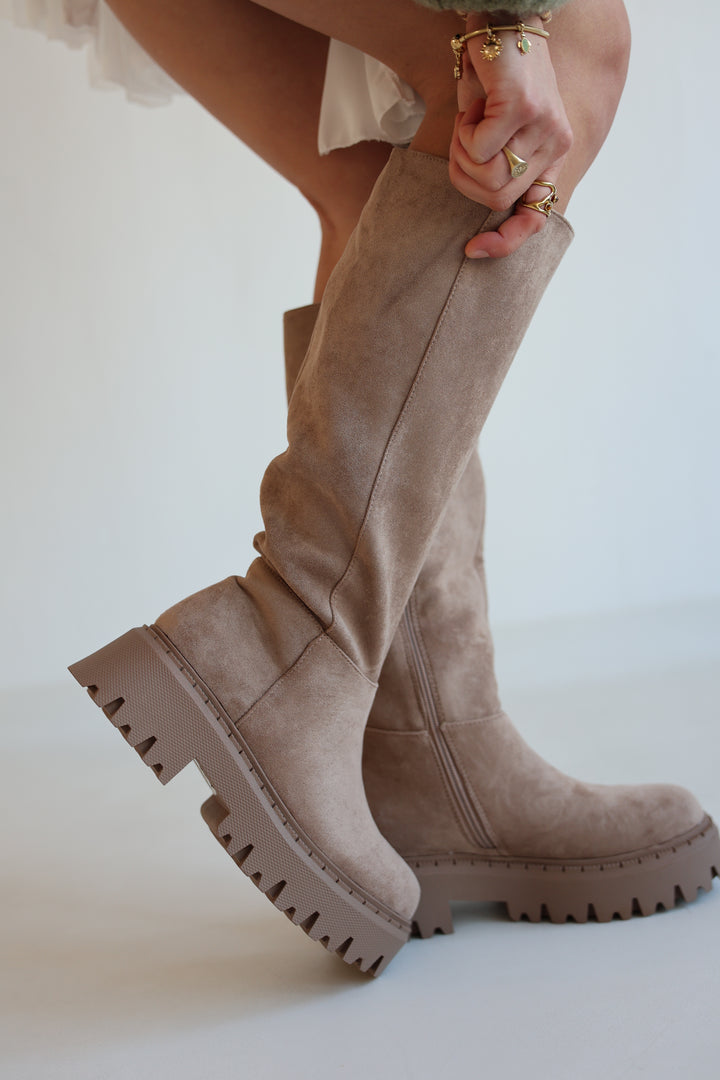 Soft Touch Platform Boots