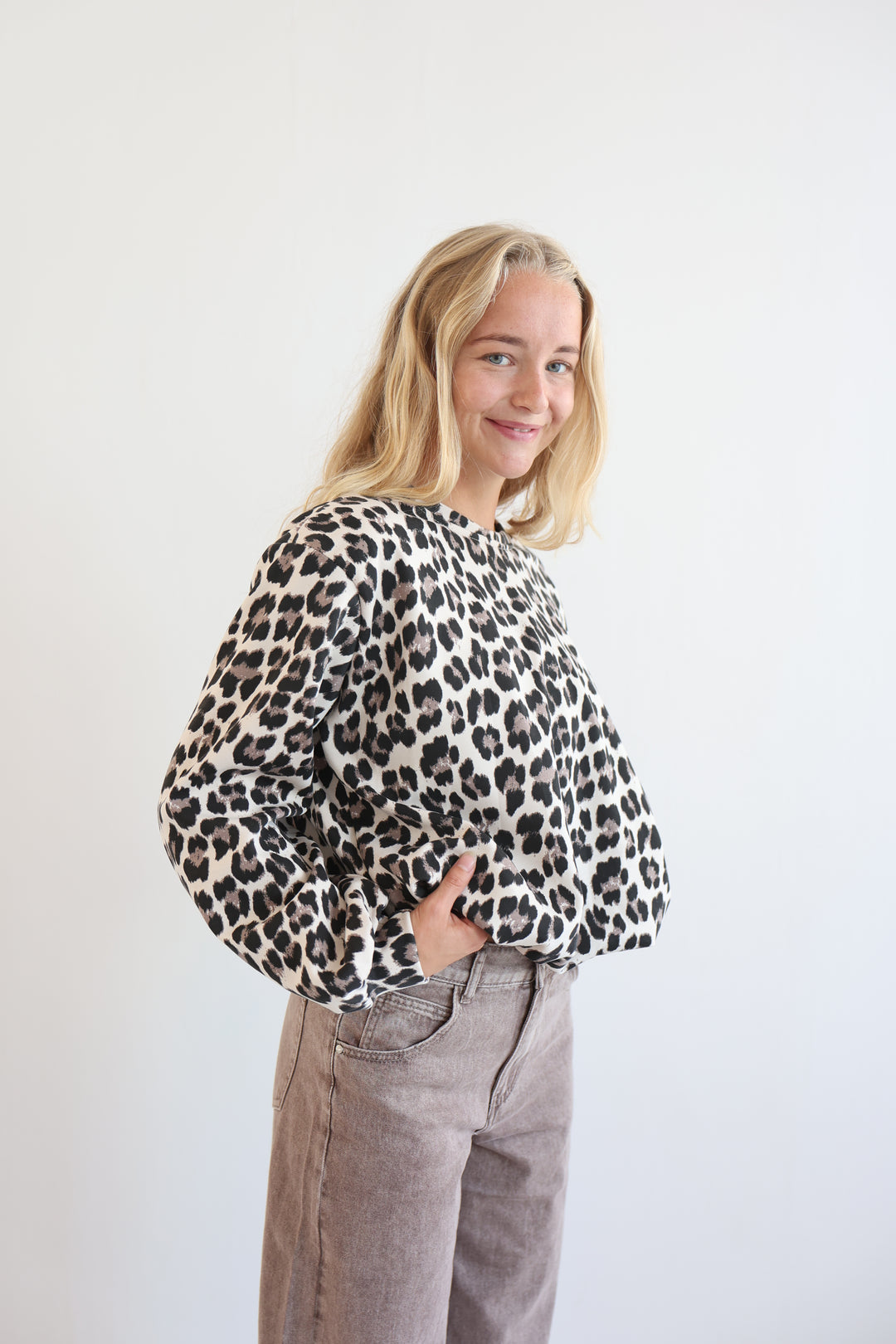 Wildprint Weekend Sweater