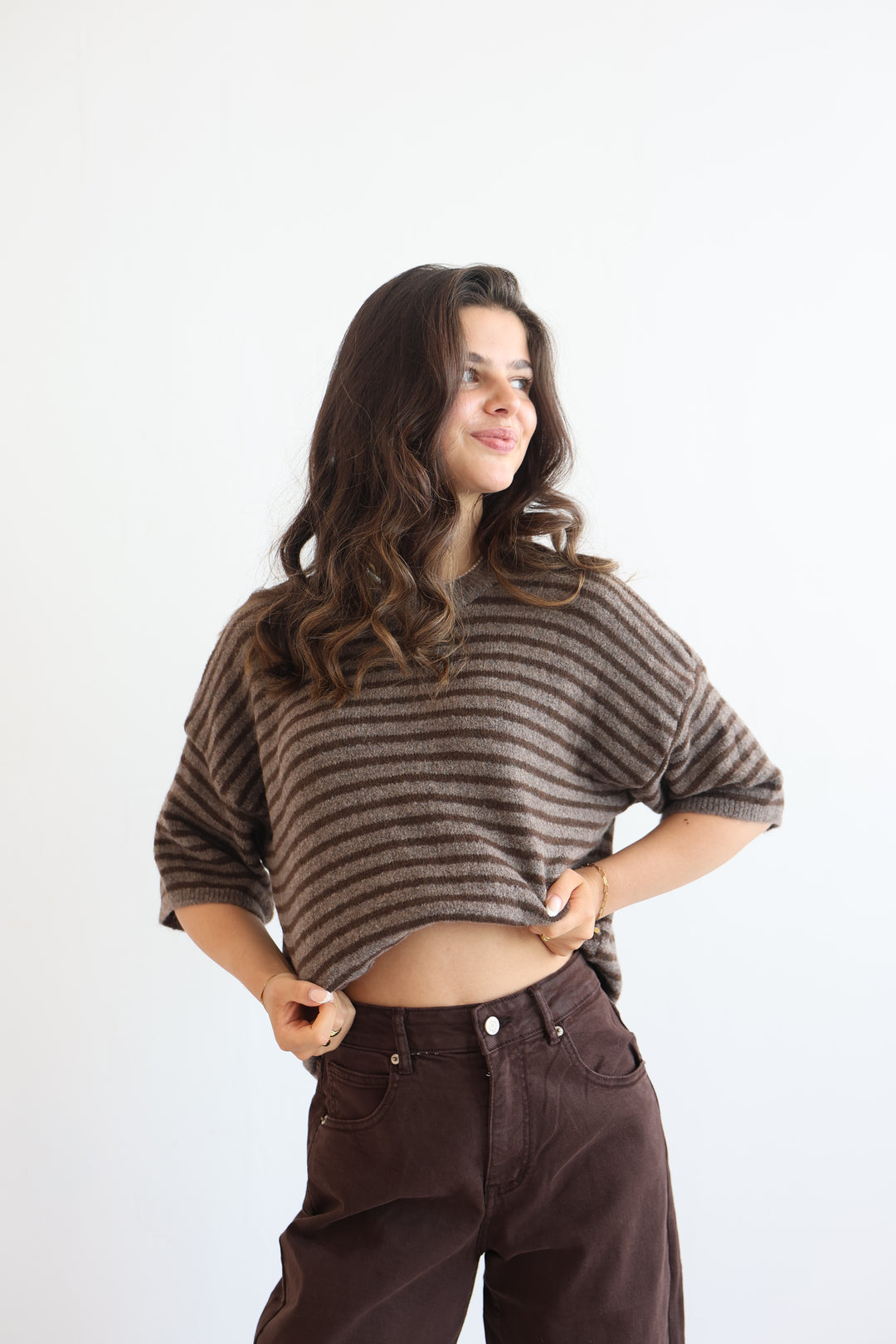 Dreamy Short-Sleeve Knit