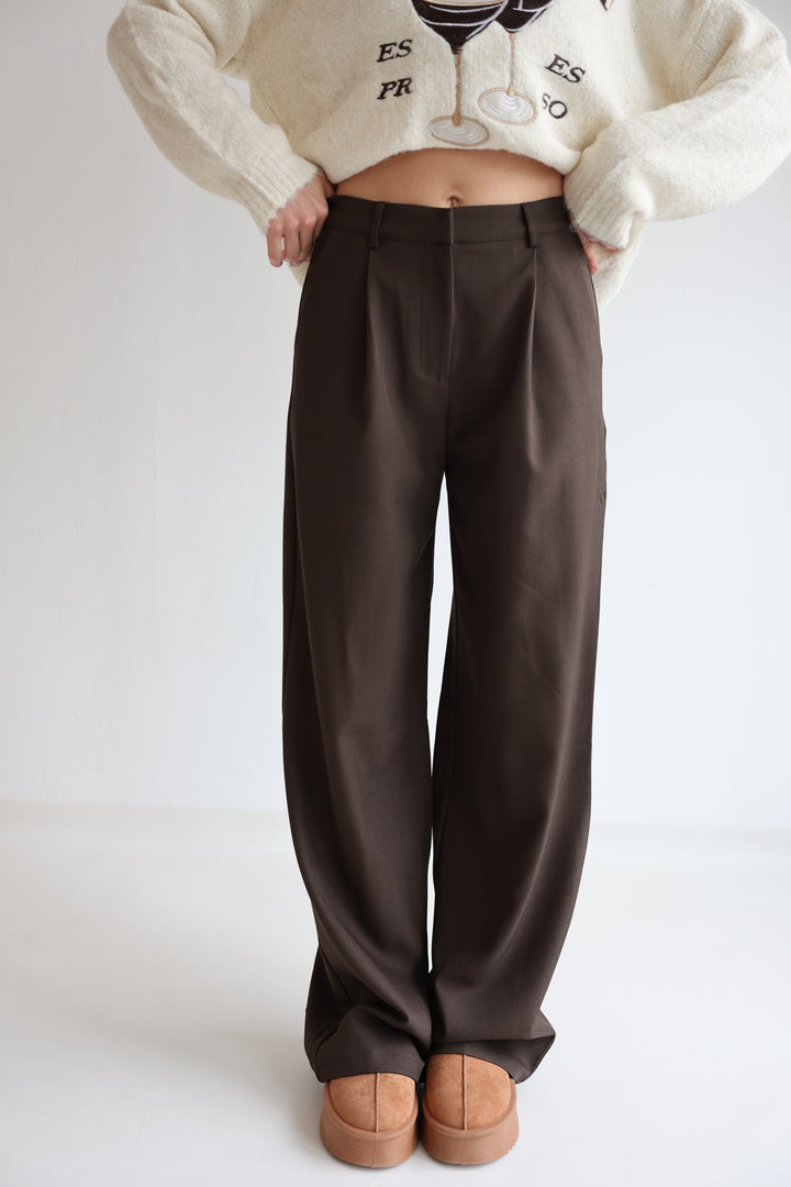 Bundfaltenhose Casual Look