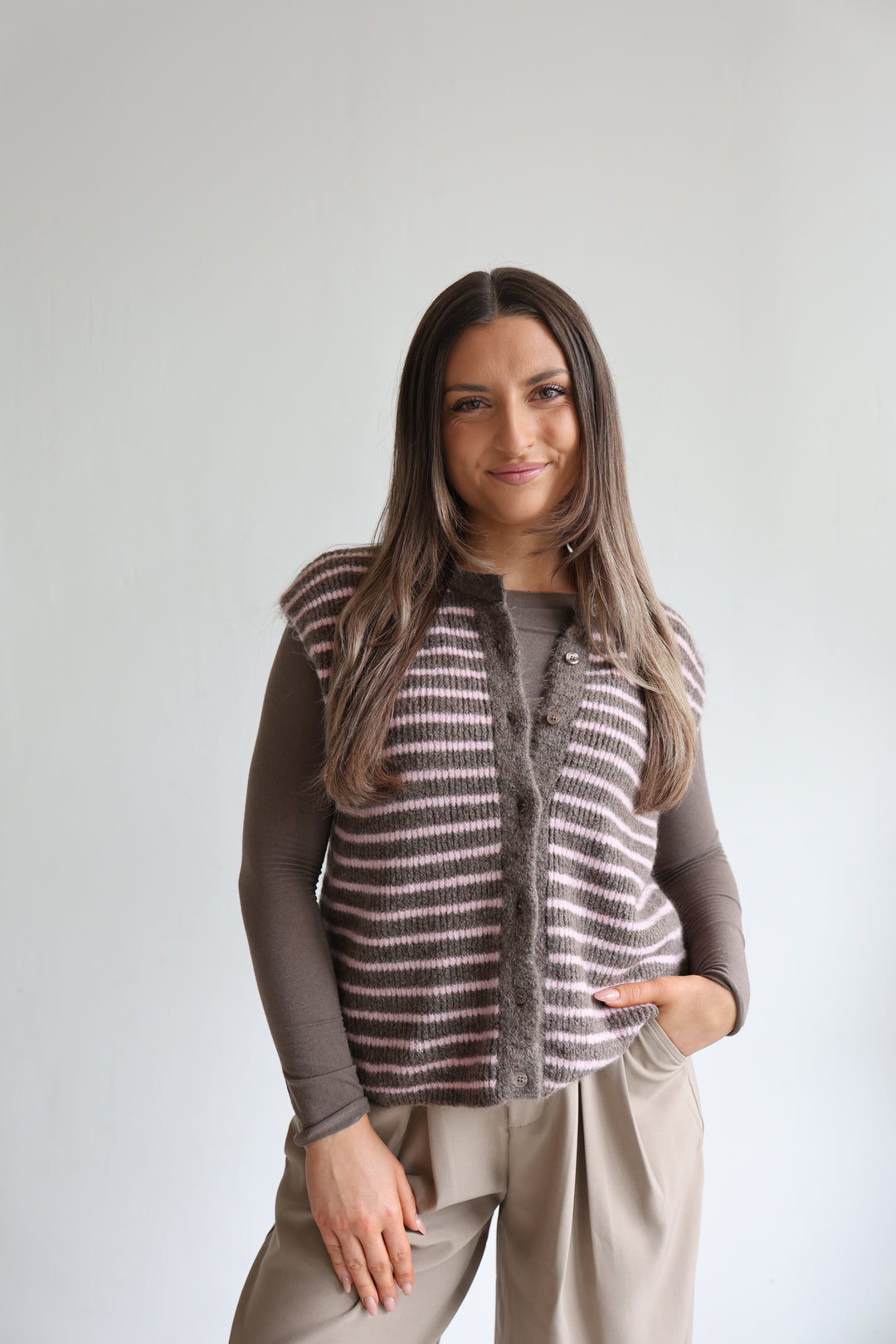 Gestreifte Weste Josephine