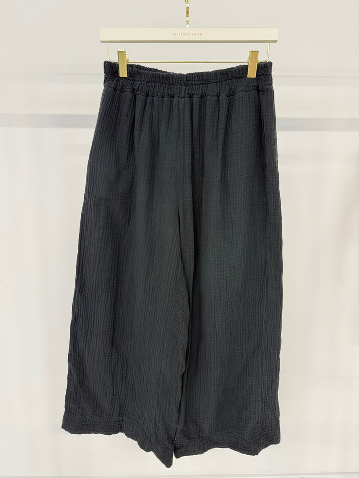 CASUAL MUSSELIN PANTS PETIT SCHWARZ (B-WARE)