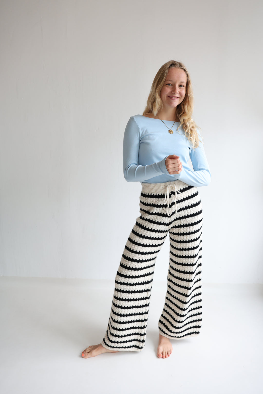 Summer Knit Pants Holly