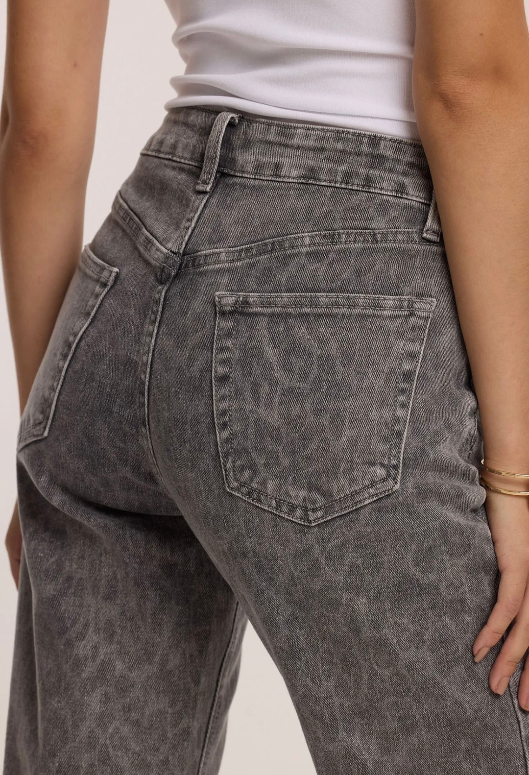 Graphite Wild Mom Jeans